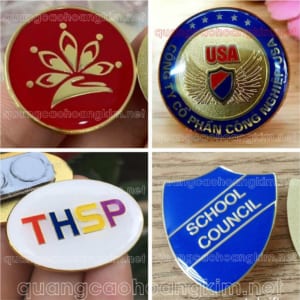 HUY HIỆU ĐÚC ĂN MÒN ĐỔ MÀU – SẮC NÉT TỪNG CHI TIẾT LOGO