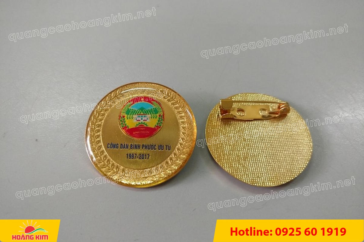 huy hieu duc ma vang an mon logo 4 - HUY HIỆU Đ&Uacute;C MẠ V&Agrave;NG ĂN M&Ograve;N ĐỔ M&Agrave;U &ndash; SẮC N&Eacute;T TỪNG CHI TIẾT LOGO