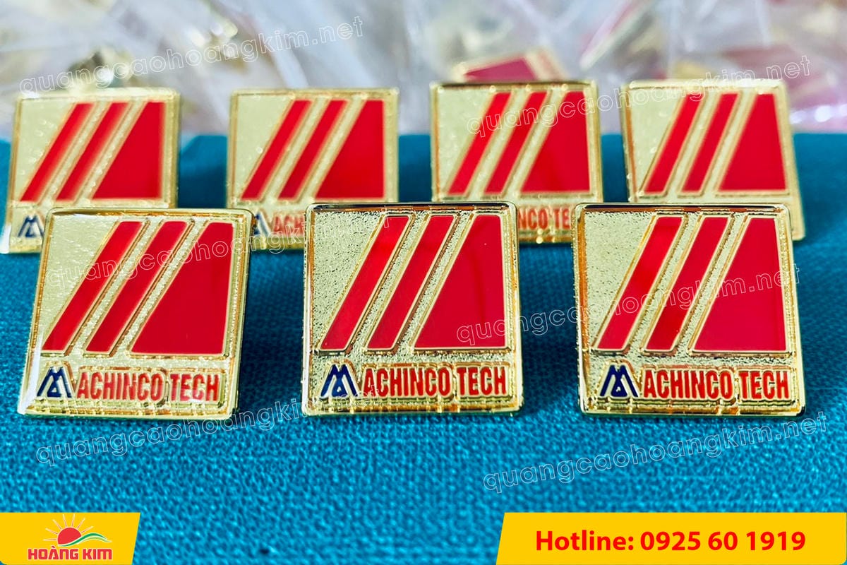 huy hieu duc ma vang dap noi 3d cao cap theo logo 100 - HUY HIỆU Đ&Uacute;C MẠ V&Agrave;NG DẬP NỔI 3D CAO CẤP THEO LOGO