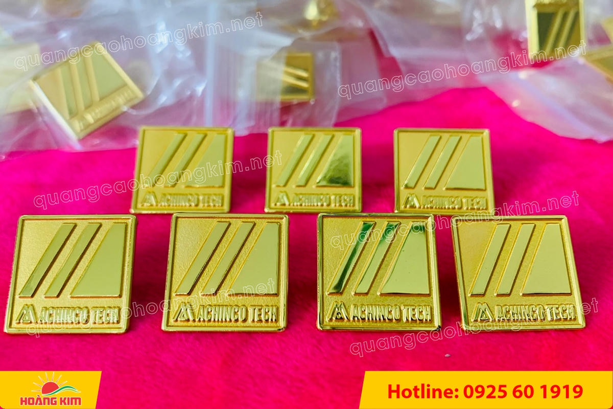 huy hieu duc ma vang dap noi 3d cao cap theo logo 101 - HUY HIỆU Đ&Uacute;C MẠ V&Agrave;NG DẬP NỔI 3D CAO CẤP THEO LOGO