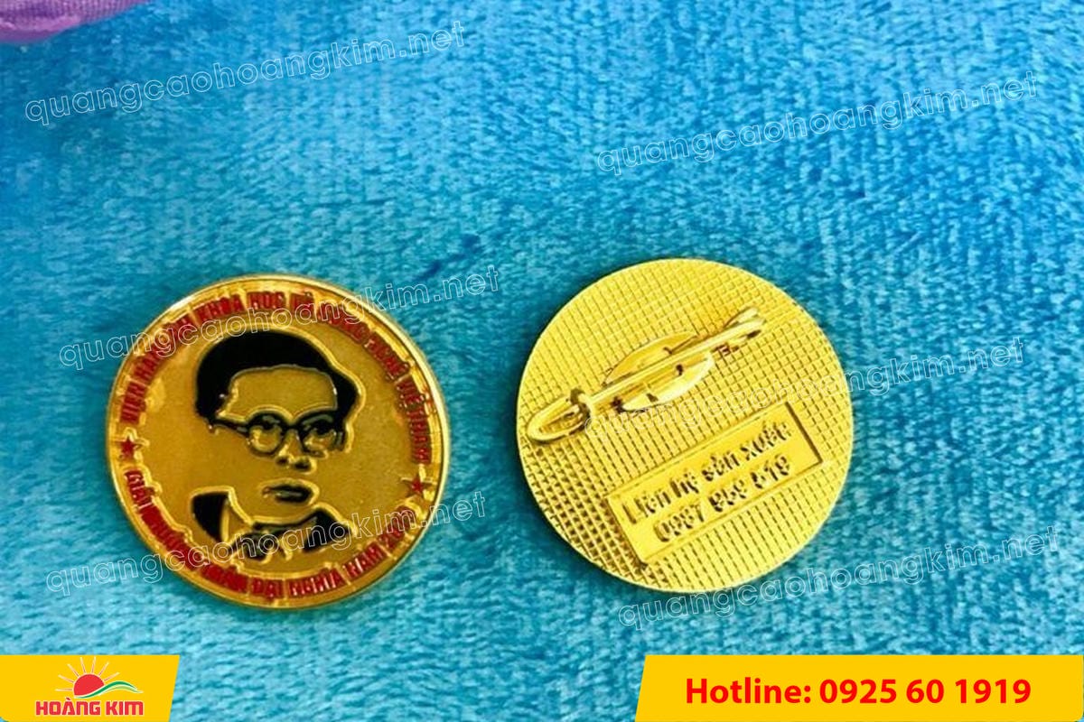 huy hieu duc ma vang dap noi 3d cao cap theo logo 129 - HUY HIỆU Đ&Uacute;C MẠ V&Agrave;NG DẬP NỔI 3D CAO CẤP THEO LOGO