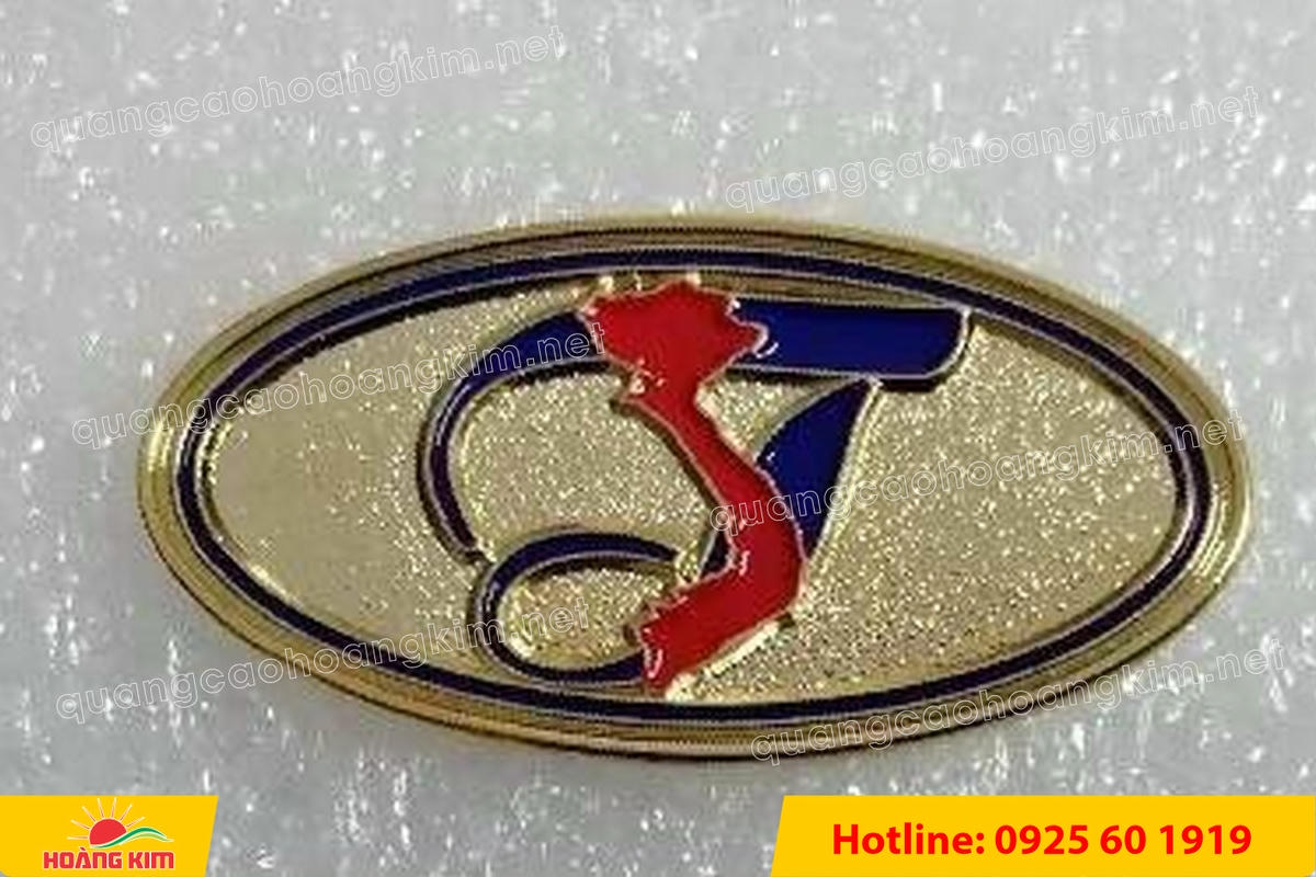 huy hieu duc ma vang dap noi 3d cao cap theo logo 163 - HUY HIỆU Đ&Uacute;C MẠ V&Agrave;NG DẬP NỔI 3D CAO CẤP THEO LOGO