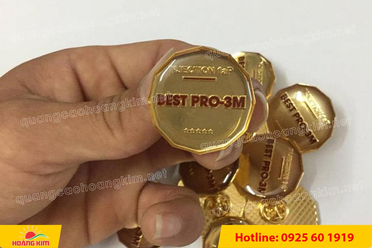 huy hieu duc ma vang dap noi 3d cao cap theo logo 21 - HUY HIỆU Đ&Uacute;C MẠ V&Agrave;NG DẬP NỔI 3D CAO CẤP THEO LOGO