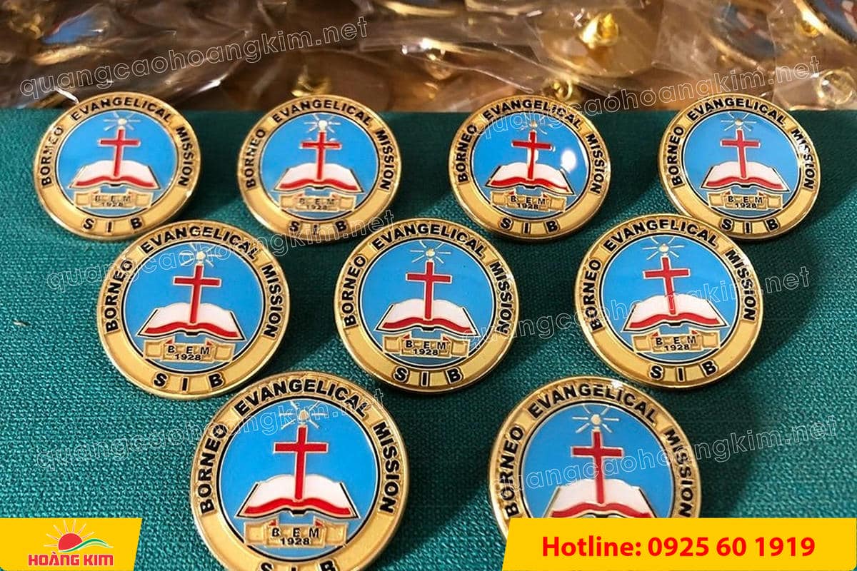 huy hieu duc ma vang dap noi 3d cao cap theo logo 85 - HUY HIỆU Đ&Uacute;C MẠ V&Agrave;NG DẬP NỔI 3D CAO CẤP THEO LOGO