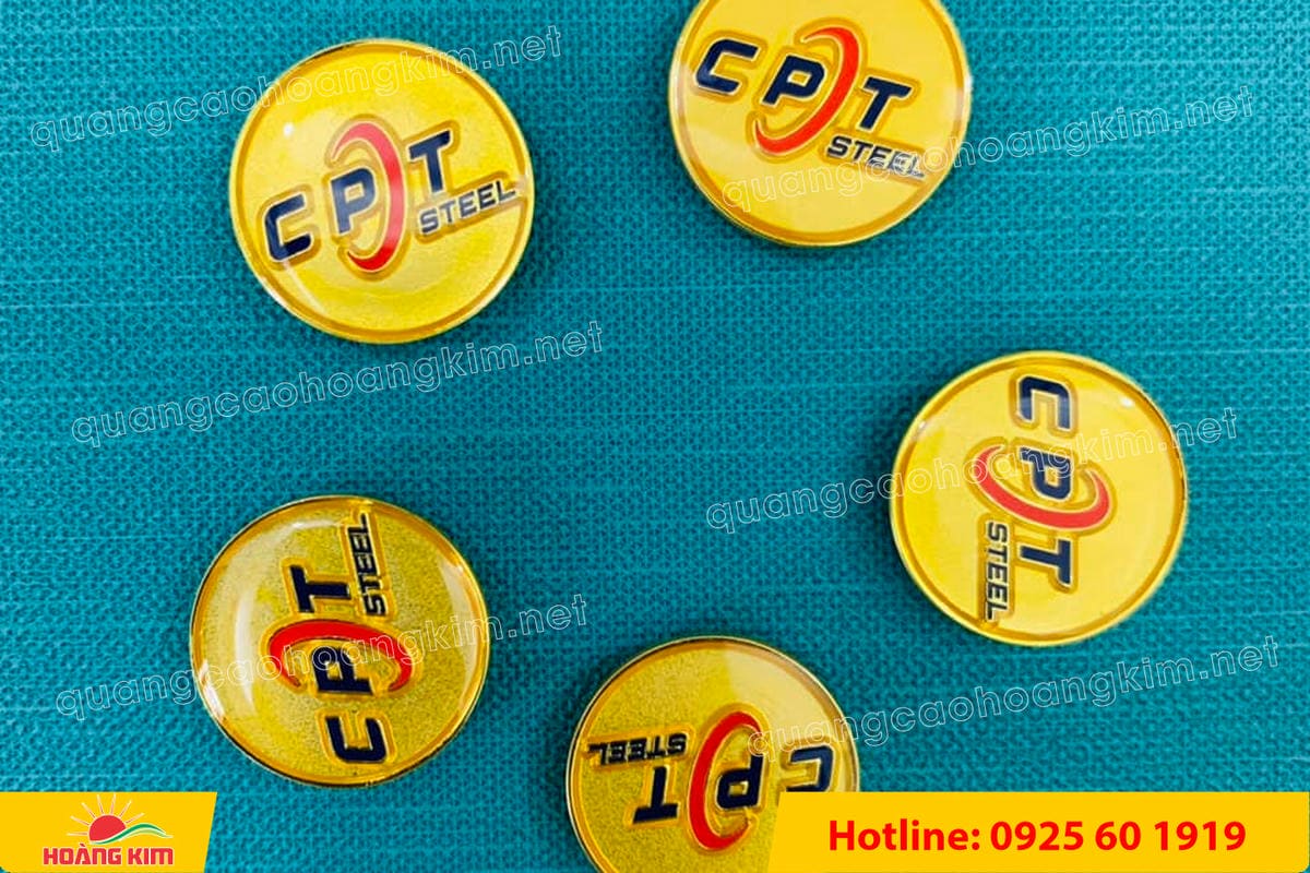 huy hieu duc ma vang dap noi 3d cao cap theo logo 90 - HUY HIỆU Đ&Uacute;C MẠ V&Agrave;NG DẬP NỔI 3D CAO CẤP THEO LOGO