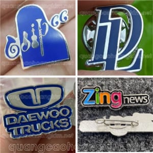 HUY HIỆU ĐÚC MẠ BẠC CẮT LOGO THEO YÊU CẦU – CAO CẤP, TINH TẾ