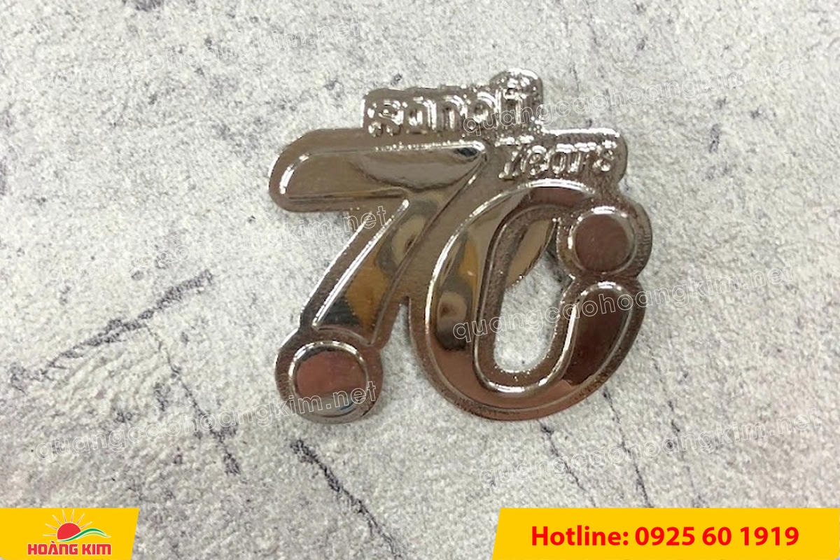 huy hieu duc ma bac cat logo theo yeu cau 105 - HUY HIỆU Đ&Uacute;C MẠ BẠC CẮT LOGO THEO Y&Ecirc;U CẦU &ndash; CAO CẤP, TINH TẾ