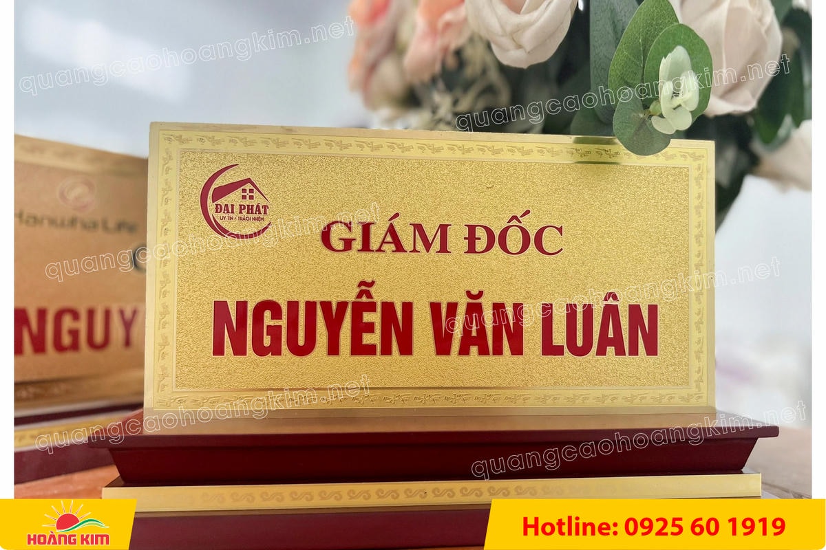 bien chuc danh mat dong 2mm de go tam cap khong ma vang dep 14 - BIỂN CHỨC DANH, BẢNG T&Ecirc;N ĐỂ B&Agrave;N CỰC ĐẸP, SANG, RẺ