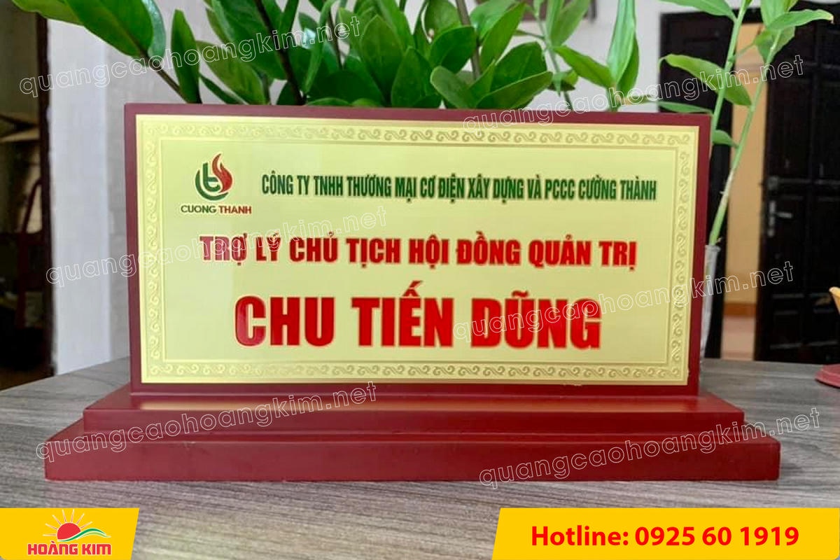 bien chuc danh mat dong de go vuong 2 cap bien 2 mat dep 24 - BIỂN CHỨC DANH MẶT ĐỒNG ĐẾ GỖ VU&Ocirc;NG 2 CẤP  &ndash; SANG HƠN, BỀ THẾ HƠN, NH&Igrave;N L&Agrave; THẤY VỊ TR&Iacute;