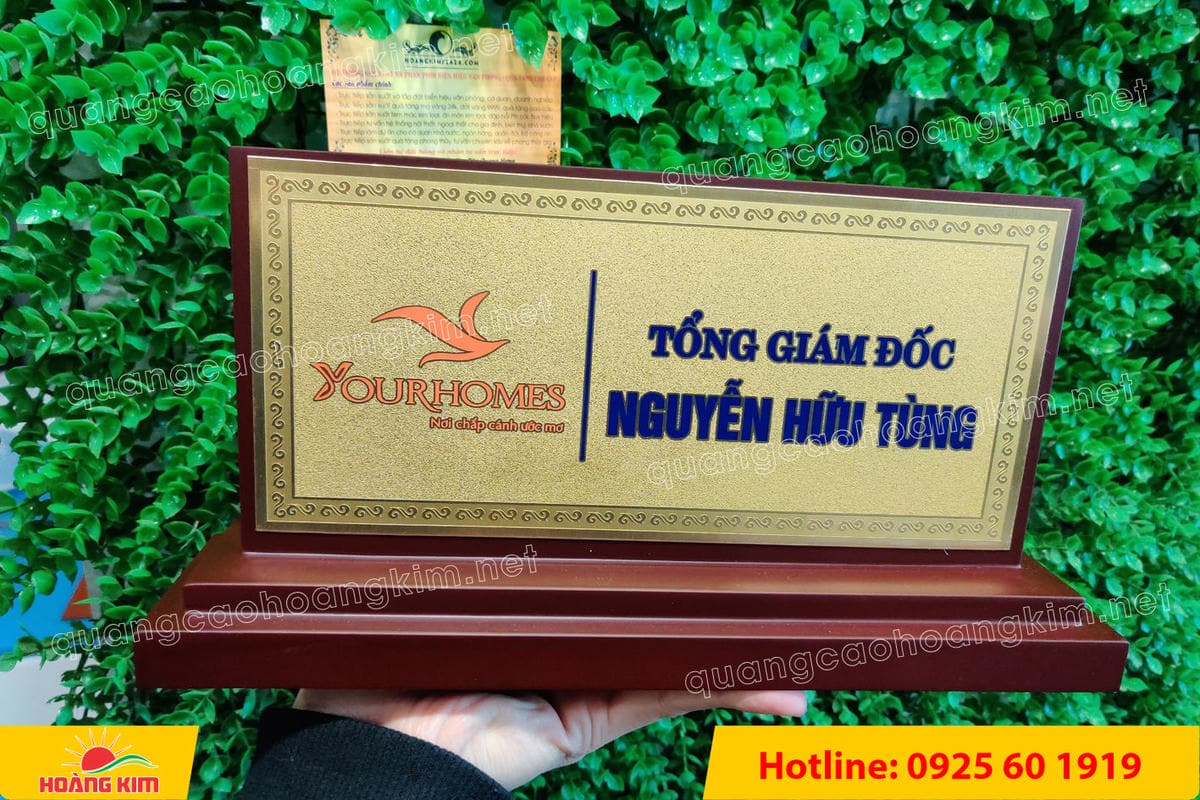 bien chuc danh mat dong de go vuong 2 cap bien 2 mat dep 26 - BIỂN CHỨC DANH MẶT ĐỒNG ĐẾ GỖ VU&Ocirc;NG 2 CẤP  &ndash; SANG HƠN, BỀ THẾ HƠN, NH&Igrave;N L&Agrave; THẤY VỊ TR&Iacute;